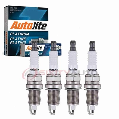 4 bujías Autolite Platinum para Jeep Comanche 1986-1992 2,5 L L4 oh Foto 1 de 4