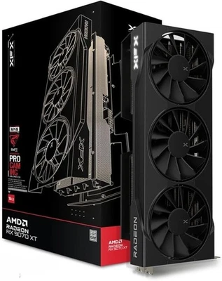 XFX Swift RX 9070 XT Triple Fan 16GB GDDR6 Graphic Card HDMI 3xDP RDNA 4 - Image 1 of 4