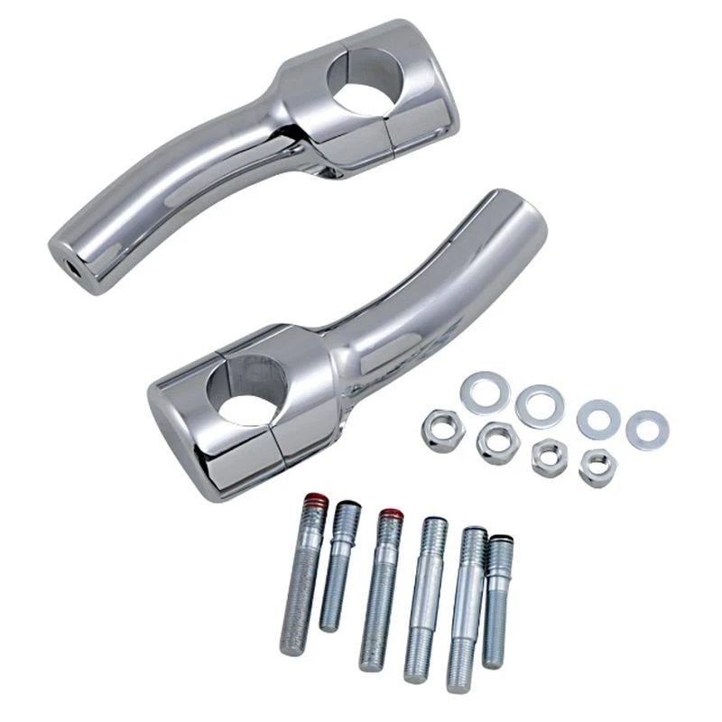 Elevador de manillar Drag Specialties cromado 5,5" Big Buffalo 1" para Harley Foto 1 de 1