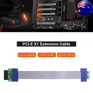 Flexible PCI Express Riser Card Extender Extension Cable PCIe 1X to 1X Converter - Afbeelding 1 van 7
