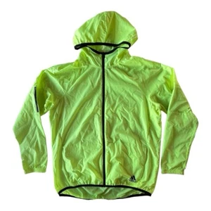 Adidas Originals Neon/Yellow WindBreaker Track Jacket Mens Large NWOT - Picture 1 of 8