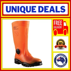 STIMELA STEEL TOECAP SAFETY BOOT AGRICULTURAL/FOOD OIL/GREASE/ACID/FAT RESISTANT - Picture 1 of 1