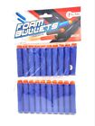 20 Stück Munition Soft Darts Pfeile für Nerf® Guns Foam Blaster von Toi Toys™
