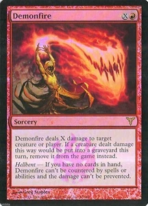 MTG - Dissension - Demonfire - Foil - NM - Bild 1 von 1