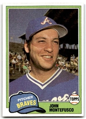 1981 Topps Traded John Montefusco Baseball Cards #804 - Image 1 of 2