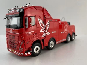WSI 01-4434 Volvo FH5 Globetrotter 8x4 Falkom Tow Truck - CS Auto - Scale 1:50 - Picture 1 of 9