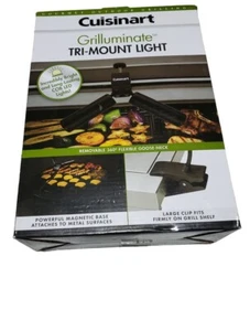 Cuisinart Barbecue Grill Light Grilluminate Tri-Mount Light New - Picture 1 of 8
