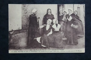 Postkarte AK animiert Au Pays du Berry "Les cancans du Village" Karte 1925 - Bild 1 von 1