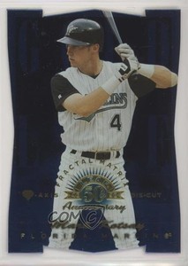 1998 Leaf Fractal Matrix Die-Cut Diamond-Axis /50 Mark Kotsay #188