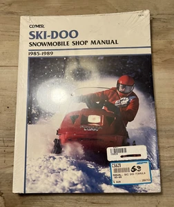 Clymer Ski-Doo snowmobile shop manual New 1985-1989 Formula MX - Bild 1 von 5
