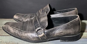 Stacy Adams Herren Horsebit Halbschuhe Schuhe Größe 10,5 Abgenutzt Braun - Bild 1 von 16