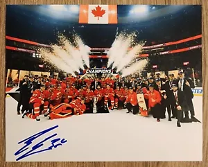Brandon Hagel Signed 2025 4 Nations Face-Off Champions 8x10 Photo CANADA NHL RAD - Picture 1 of 1