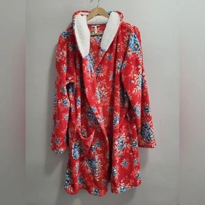 Accappatoio donna Matilda Jane pile floreale fuzzy accogliente senza cravatta taglia XL comodo - Foto 1 di 5