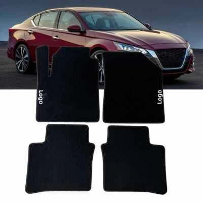 For Nissan Altima 2006-2024 Car Floor Mats Custom Auto Black Carpets Liners Foto 1 de 4
