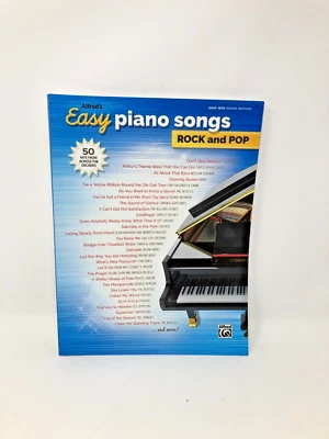 Alfred's Easy Rock And Pop, canciones para piano. 50 éxitos de Across The Decades Foto 1 de 2