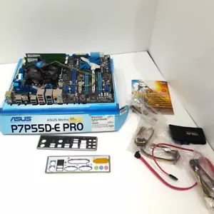 ASUS P7P55D PRO LGA1156 4x DDR3 INTEL P55 - Picture 1 of 7