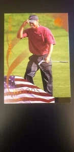 2003 SP AUTHENTIC National Pride Tiger WOODS - Card # 38 - 3rd Year Card - II - Picture 1 of 6