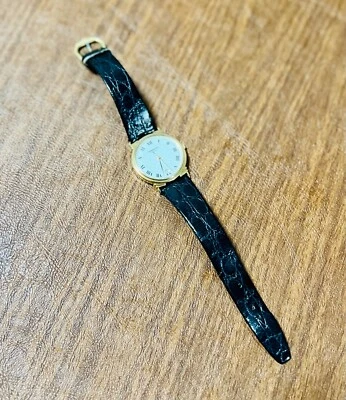 Raymond Weil Geneve 5531 Gold Plated Quartz Elegant Dress Strap Watch - image 1 of 4