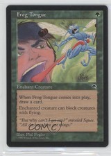 1997 Magic: The Gathering - Tempest Frog Tongue 0a0