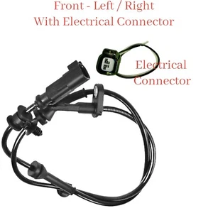 ABS Wheel Speed Sensor & Connector Front Left/Right Fits Tesla Model X 2016-2023 - Picture 1 of 10