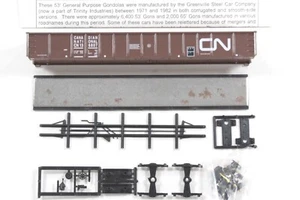 HO E&C Shops Canadian National 52ftft Rib-Side Mill Gondola #136807 New Kit - Picture 1 of 7
