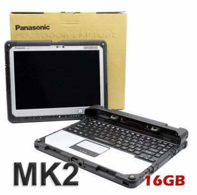Panasonic Toughbook CF-20 MK2 • Premium KB • i5 7th • 16GB RAM • 256GB • Win 10 - Image 1 of 4