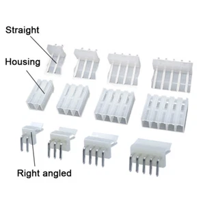 Juegos de conectores CH3,96 MM 2/3/4/5/6/7/8-12P cabezal + carcasa + crimpadoras rectas/angulares - Imagen 1 de 8
