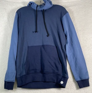NWT Comme Des Garcons Men's Blue Cotton Hoodie Sweatshirt, Size M - Picture 1 of 10
