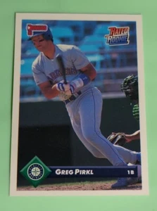 1993 Donruss Greg Pirkl - #589 béisbol - Marineros de Seattle - Imagen 1 de 2