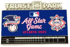 2025 MLB All-Star Game Truist Park Scoreboard - Limited 1,000 - 1.5" - Picture 1 of 3