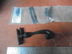Black Iron Mortice/Hook Plate Fastener - Picture 1 of 5