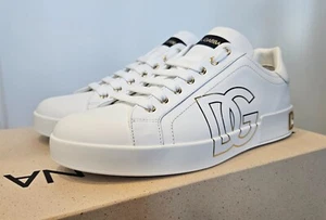 Dolce&Gabbana x UNXD Realtà Parallela WHITE GOLD Sneakers Size 42-43 Limited Edn - Picture 1 of 16