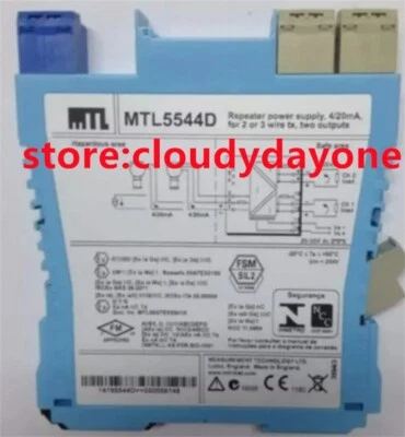 MTL 1PC MTL5544D Safety Barrier MTL5544D MTL5544D New In Box - Image 1 of 2