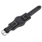 Watch Band Strap With Mat Wrist Leather Cuff Protection 20mm 22mm 24mm