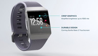 Fitbit IONIC Smartwatch Bluetooth GPS Activity Tracker Gray Silver Brand New