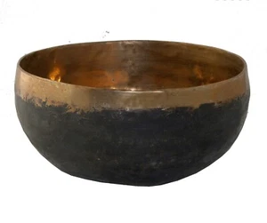 Cuenco de sonido terapia tibetana cuenco de cuello chakra laríngeo muestra de sonido 307 g M80-325-KK - Imagen 1 de 1