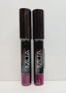 MUA Makeup Academy Lip Color Crayon  #352 Mauve (Red/Purple) - Lot of 2 - Sealed - Picture 1 of 5