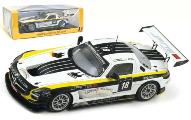 Mercedes Sls Gt3 #18 24h Spa 2013 Hummel Jans Jager Christodoulou 1:43 Model - Immagine 1 di 1