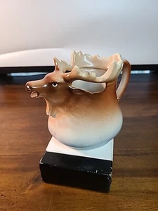 Vintage Moose Elk Figural Creamer Milk Pitcher Stamped Austria *READ - Picture 1 of 22