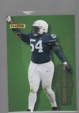 DERRICK TANGELO 2022 WILD CARD MATTE GREEN ROOKIE CARD #MB-34  /250