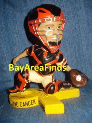 San Francisco Giants Buster Posey Pediatric Cancer Awareness Bobblehead SGA SF Cover