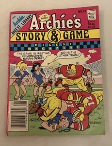 Archie's Story & Game Comics Digest Magazine 21 December 1991 *Good Condition* - Bild 1 von 6