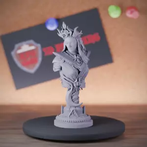 Lunar Goddess Bust for Painting and Collecting Statue - Picture 1 of 7