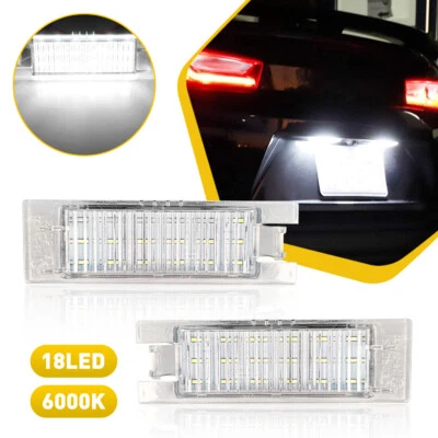 Luces LED blancas de matrícula para Chevrolet Camaro 2014-21 Malibu 2013-2015 Foto 1 de 4