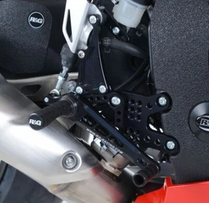 R&G Adjustable Rearsets (Road/Race) HONDA CBR1000RR Fireblade 2008 to 2016 - Picture 1 of 5