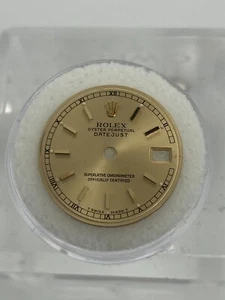 Genuine Rolex Datejust 26mm Champagne w/ Gold Stick markings 69173,179173 - Picture 1 of 2