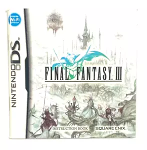 Final Fantasy III - Nintendo DS - Manual Only/No Game or Case - Picture 1 of 2