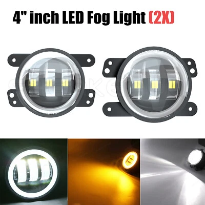 For Ford Ranger PX 2011-2018 LED Front Bumper White Fog Light Lamps Left & Right - Image 1 of 4