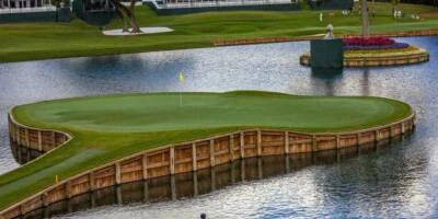 TPC Sawgrass Hole 17 1 Wide Golf Course Imagekind Wall Art Poster - Image 1 of 4