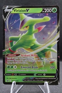 Virizion V SWSH295 SWSH: Sword & Shield Promo Cards Holo - Picture 1 of 2